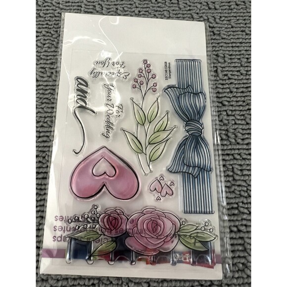 4pcs Exquisite Stampendous Stamps and Clean Stamps-Various Patterns - Picture 5 of 6